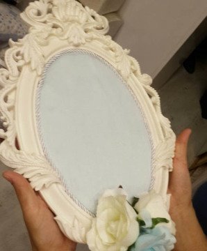 Süslü,Bebek İçin Polyester Çerçeve  Kapı Süsü Fon