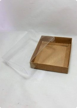 50 li 12x15x3 cm Altı Karton Asetat Kapaklı Çerçeve Kutusu