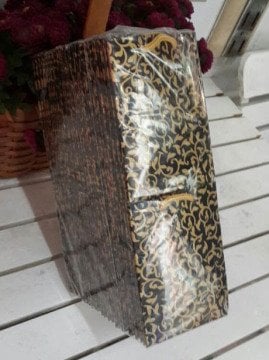 50 Li 8 x 11 Cm (Altın,Gümüş,Mavi,Kırmızı)Körüklü Karton Çanta / Poşet