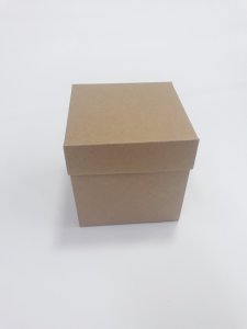 10x10x10 cm Komple Karton Hediyelik Kutular Siyah - 10 Adet / Paket