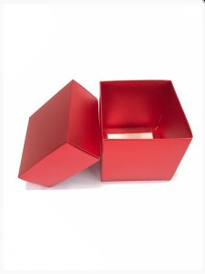 10x10x10 cm Komple Karton Hediyelik Kutular Siyah - 10 Adet / Paket