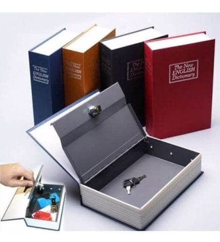 Kitap Şeklinde Kasa Kumbara 18*11.5*5.5CM