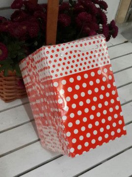 25 Li 11x17 Cm (Mat-Eskitme Altın,Parlak Altın,Beyaz Kurmızı)Körüklü Karton Çanta - Poşet