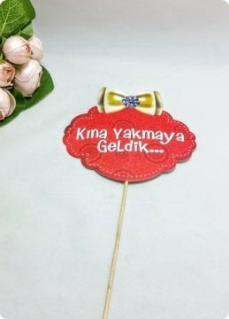 Çubuklu baloncuk (Kına yakmaya geldik)