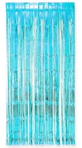 KAPI BANNER FON METALİZE İTHAL MAVİ 1X2 MT PK:1