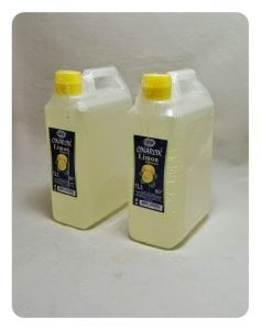 1 Litrelik Limon kolonyası 80 derece Çınarcık
