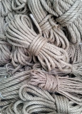 Natural Jüt Halat / İp (Çeşitli Kalınlıklarda)