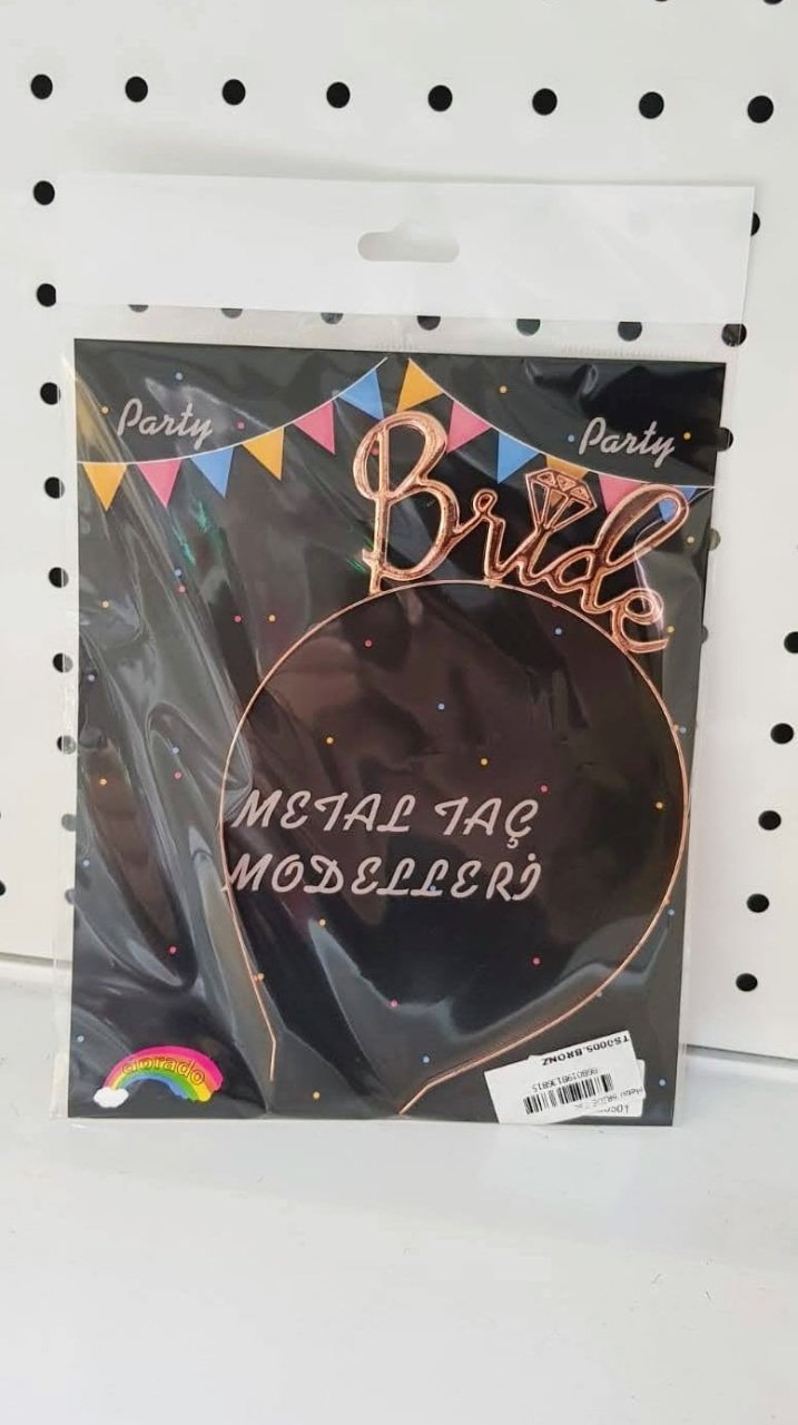 Metal BRİDE Taç