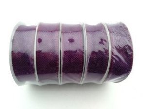 3 CM KURDELA JÜT KANAVİÇE MOR 10 MT