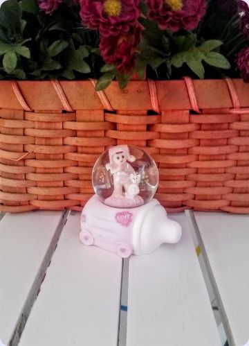 Bebek Cam fanus (Biberon/At ustunde) 12 Adet / Paket - Biberonlu