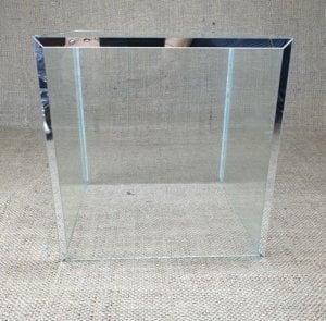 şeffaf Cam küp yükselti (19-20cm)