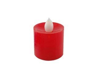MUM LED IŞIKLI PİLLİ KIRMIZI 3.5X4.5 CM PK:24 KL:480
