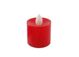 MUM LED IŞIKLI PİLLİ KIRMIZI 3.5X4.5 CM PK:24 KL:480