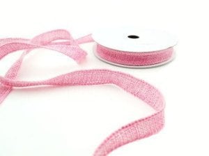 1,5 CM KURDELA JÜT KANAVİÇE PEMBE 10 MT