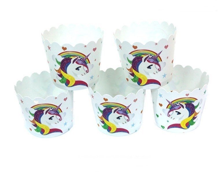 25 li Unicorn Cup Cake Kabı