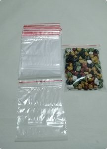 Kilitli Şeffaf poşet