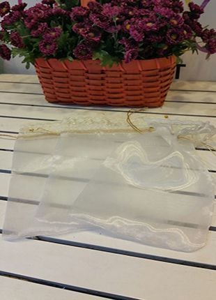 Organze Ağzı Güpürlü Yasin,Kuran Kesesi