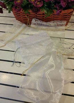 Organze Ağzı Güpürlü Yasin,Kuran Kesesi