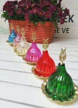 Mevlana Renkli Akrilik Lokumluk (Söz,Nisan,Kına,Nikah,Bebek Şekeri için İndirimli-kampanyalı)