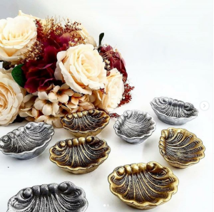 2 Adet İstiridye şeklinde yüzük yükseltici