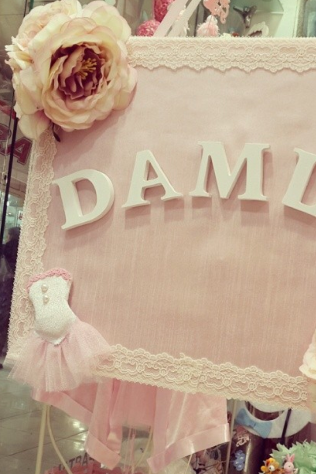 Bebek Odası ;Şantuk tablo kapı süsü