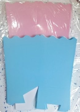 10 Li PopCorn Mısır Kutusu 9x13 Cm Paket
