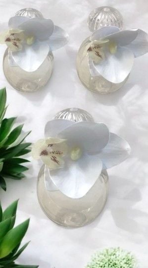 20 Li Çiçekli Yuvarlak  Pvc Şişe Hediyelik
