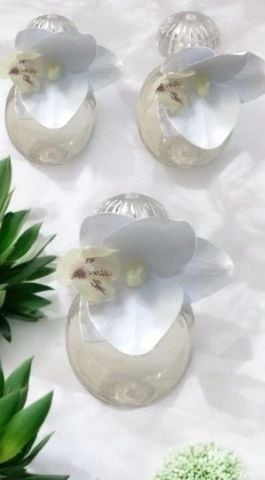 20 Li Çiçekli Yuvarlak  Pvc Şişe Hediyelik