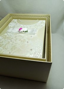 3 Lü Set Sıvama Gelin Bohça Kutusu
