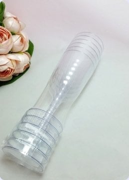 6 lı Mika Şerbet ve Şampanya& Şarap  Bardak (kadeh)