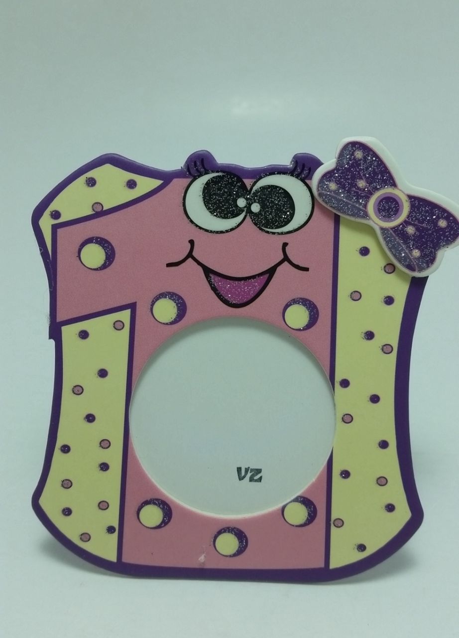 25 ' Lİ 1 yaş gülen Bebek Magnet Çerçeve