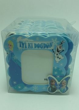25 ' Lİ  Buzlar kraliçesi elsa magnetli çerçeve