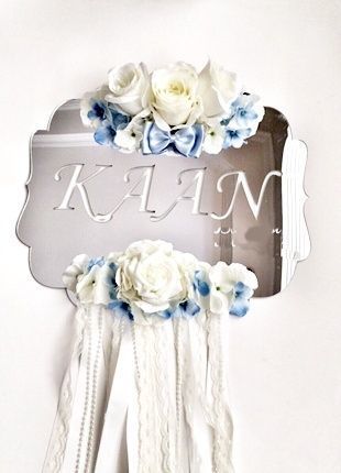 İsim Yazılı Kapı Süsü