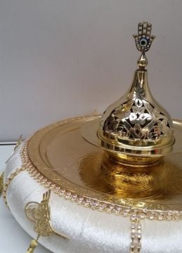 Tepsi Takımı kına gecesi / sünnet kınası (tepsi + Kına tası)