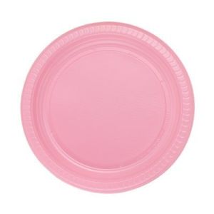 Plastik Renkli Tabak 25 li