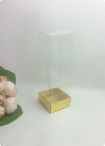 6x6x21 Altı Karton Uzun Asetat Dikdörtgen Kutu