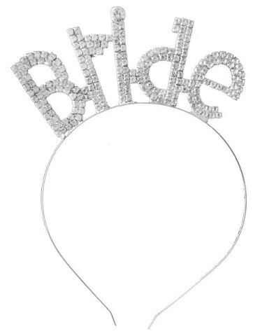 TAÇ METAL TAŞLI BRIDE GÜMÜŞ PK:1 KL:250