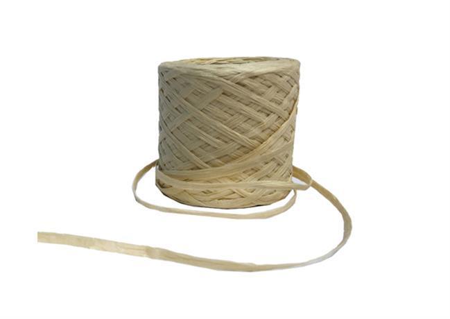 1 Cm Natural Şerit Rafya, Jüt, Hasır, Süsleme İpi 100 Metre