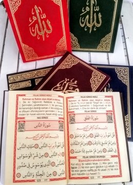 (KAMPANYALI ÜRÜN) Hac,Umre,Mevlüt hediyelik,Varak Kenarlı Sesli Yasin-İ Şerif