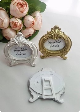 10 Lu Çelenk Polyester Çerçeve