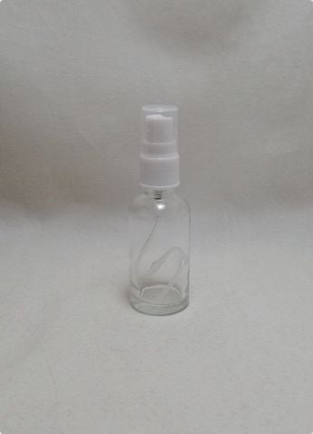 50 cc Spreyli / Fısfıslı Cam Kolonya Şişesi(Kopya)
