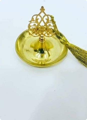 12 li Güneş Tepeli Yuvarlak Metal Şekerlik