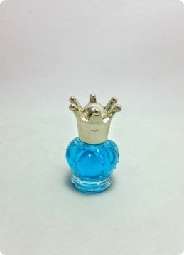 100 Adet Taç Kapaklı Mini Taç Cam Şişe