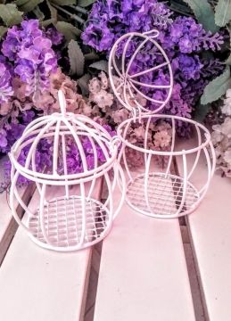 20 Adet Metal Tel Kuş Tombul