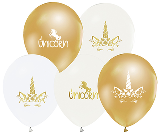 100 LÜ BALON UNICORN METALİK