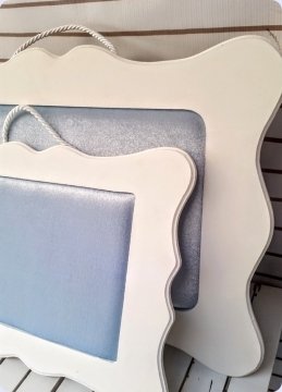 Ahşap Bebek kapı süsü ; Kadife Kumaş (isim yazılabilir