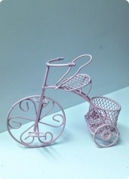 10 Adet Metal Tel Bisiklet