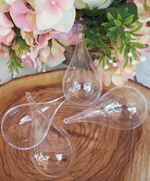 Su Damlası Formunda Mika Kutular