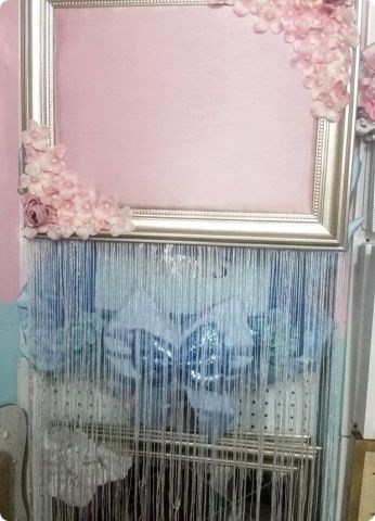 Süslü Saçaklı Ahşap Şantuk Kumaşlı Çerçeve Kapı süsü (isim yazmaya hazır)