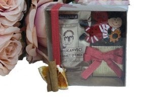20 Adet Süslü Uğurböceği&Kahve&Çikolata Kutuda Bebek Şekeri